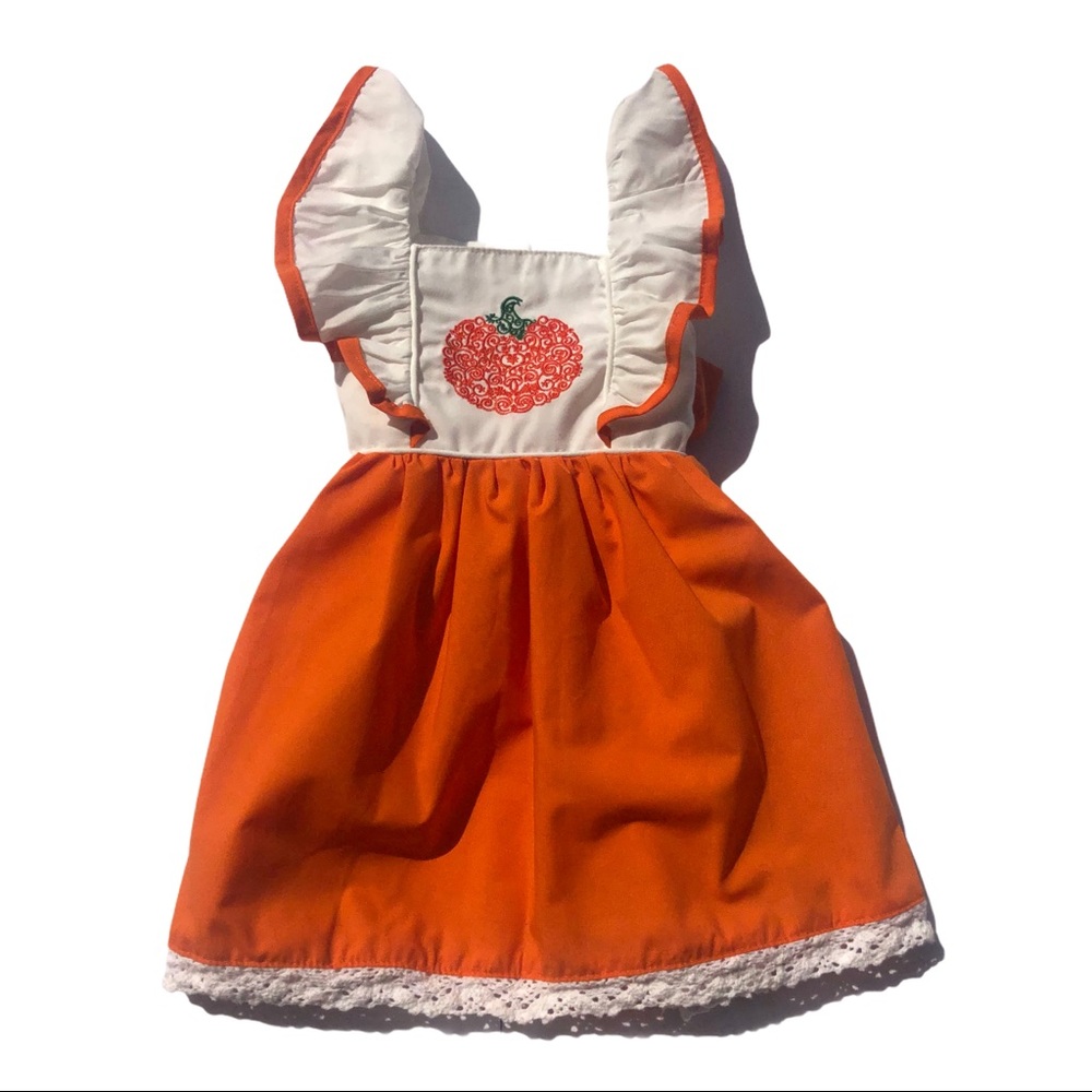 Addie Renee Smocked A Lot 6M Fall Dress